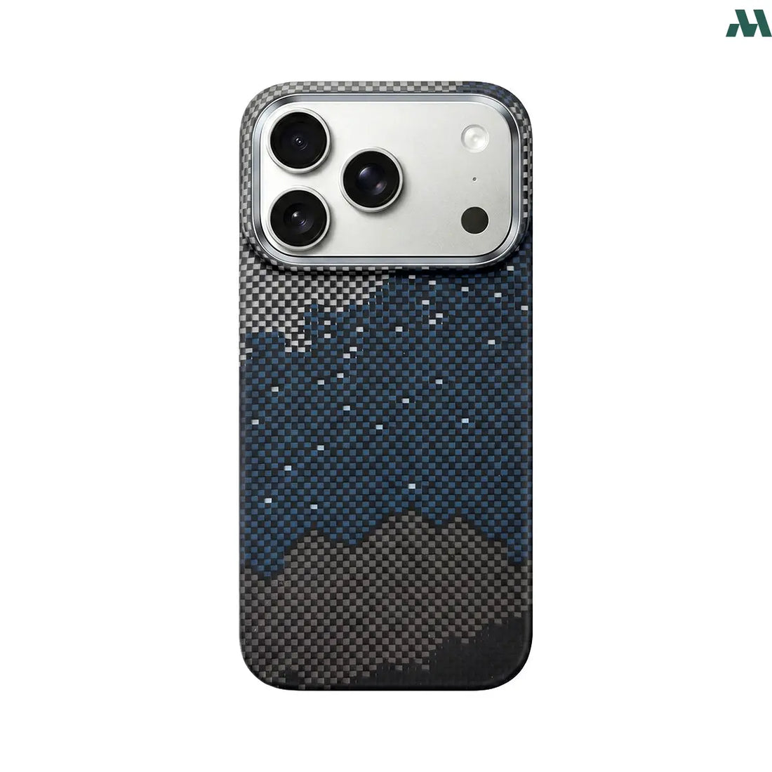 Mobcos Aramid Fiber Magnetic Case for iPhone 17 Pro / Pro Max (Starry Blue) MOBCOS