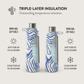 Seven Seas Water Bottle - Nautical-Inspired Hydration for Adventurers BURGA