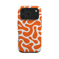 Mobcos iPhone 17 series Fluid Sunset Premium Case Compatible with Hybrid Dual-Layer Hard Shell + Silicone Protection - Scratch-Resistant Shockproof Mobile Cover Mobcos