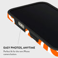 Mobcos iPhone 17 series Fluid Sunset Premium Case Compatible with Hybrid Dual-Layer Hard Shell + Silicone Protection - Scratch-Resistant Shockproof Mobile Cover Mobcos
