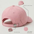 Mobcos Pink Baseball Cap – Adjustable Unisex Hat for Running, Workouts, Travel & Outdoor Activities | Comfortable Everyday Baseball Cap for Men & Women MOBCOS
