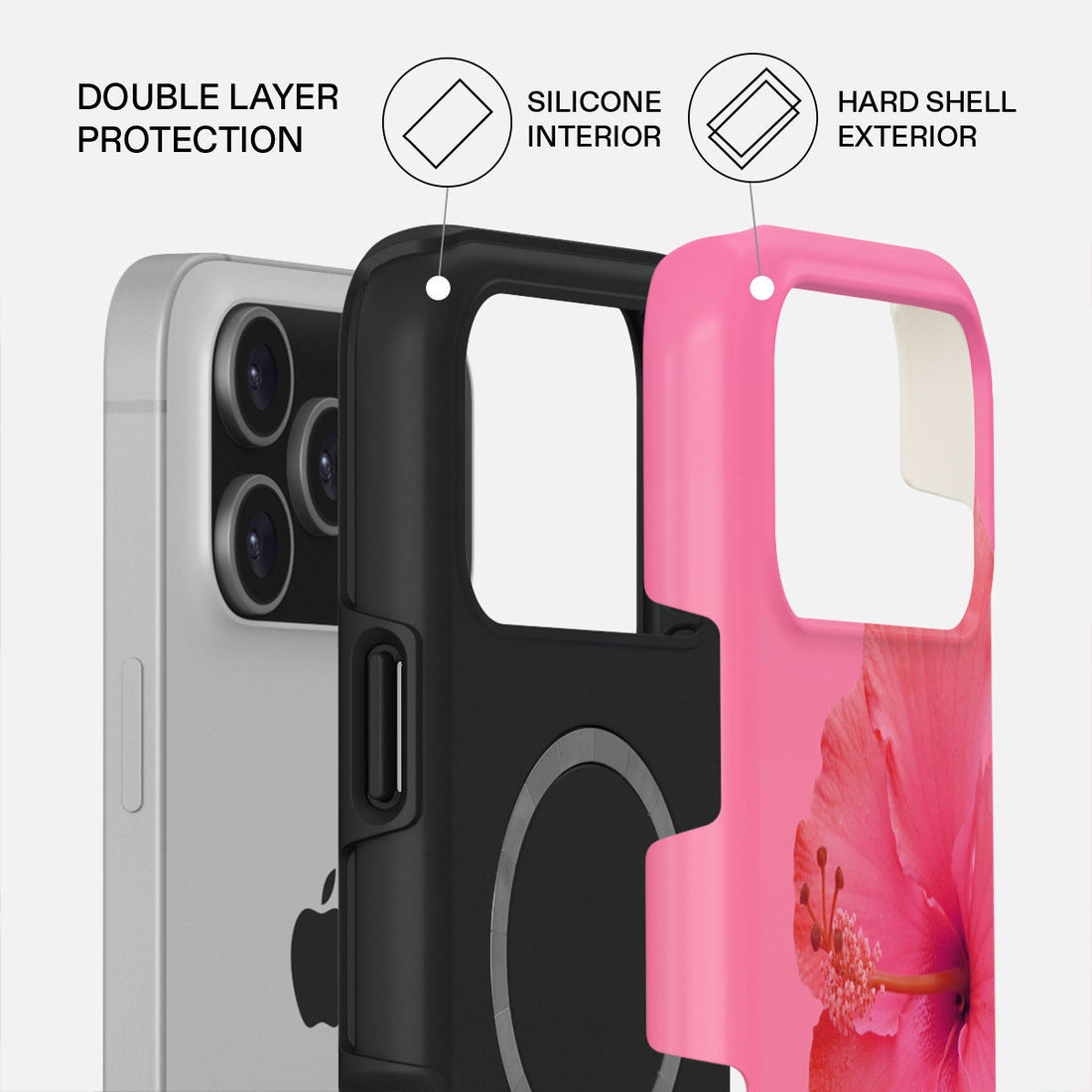 iPhone 17 Pro Max Island Girl Premium Case Compatible with Hybrid Dual-Layer Hard Shell + Silicone Protection - Scratch-Resistant Shockproof Mobile Cover