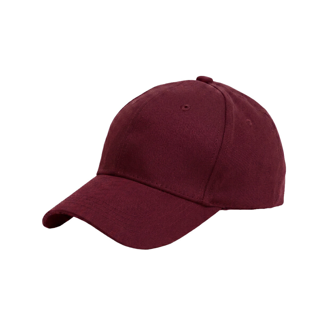 Mobcos Maroon Baseball Cap – Adjustable Unisex Hat for Running, Workouts, Travel & Outdoor Activities | Comfortable Everyday Baseball Cap for Men & Women MOBCOS