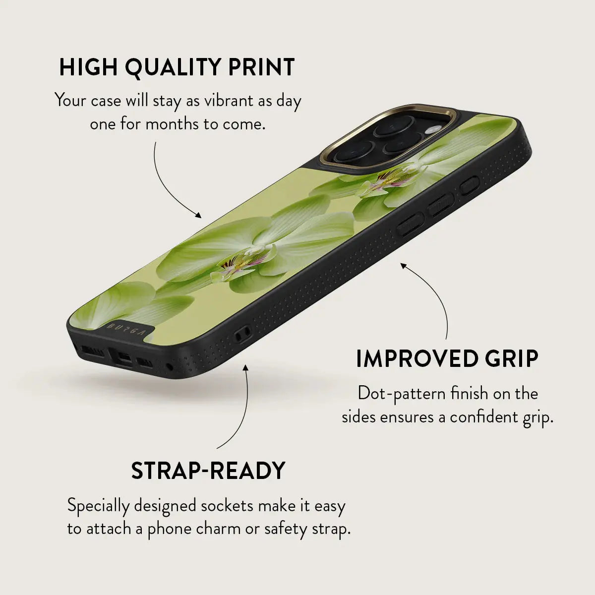 Simplicity Redefined: Purity - iPhone 16 Pro Max Case BURGA