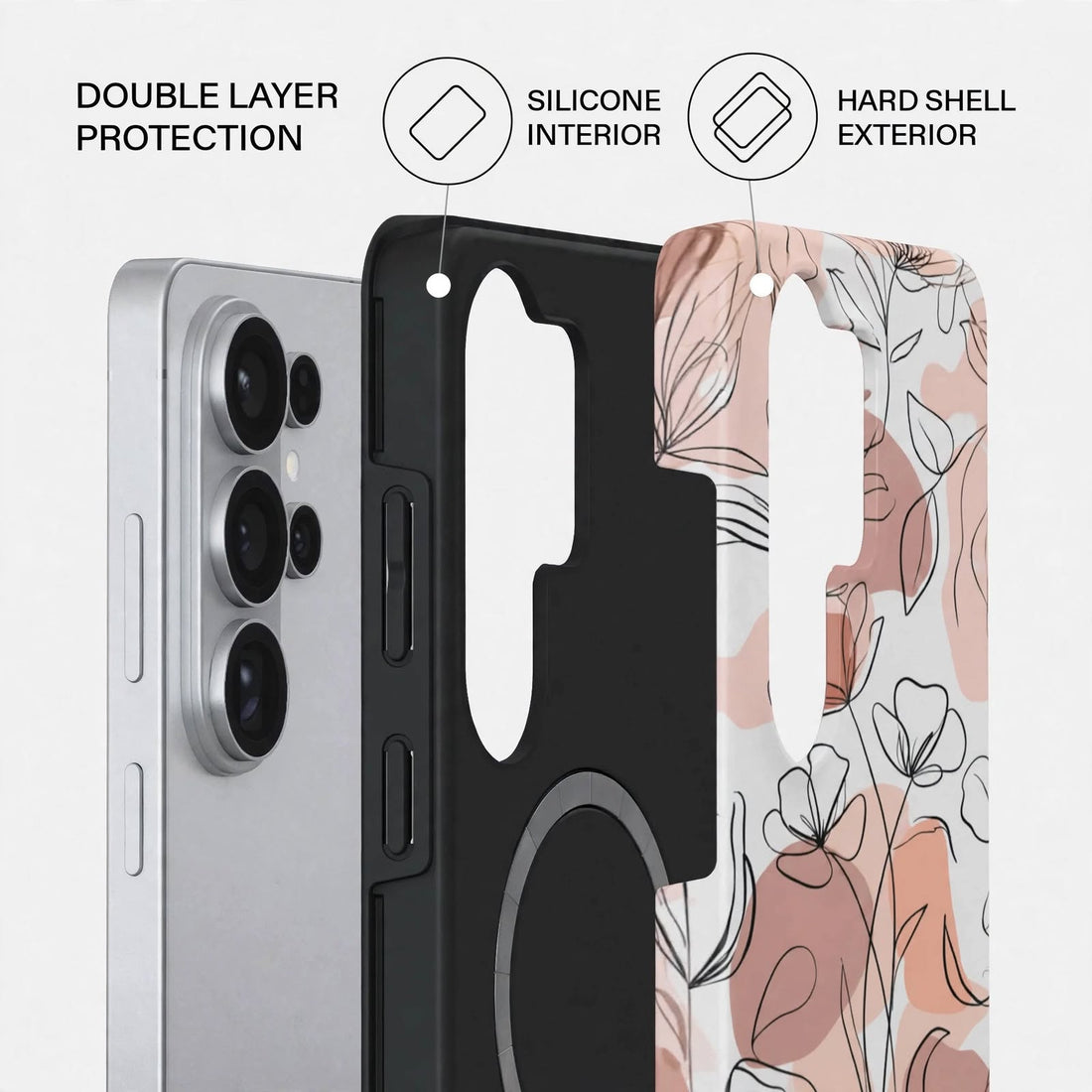 Shockproof Sage Breeze Dual-Layer Case – Samsung Galaxy S26 Ultra