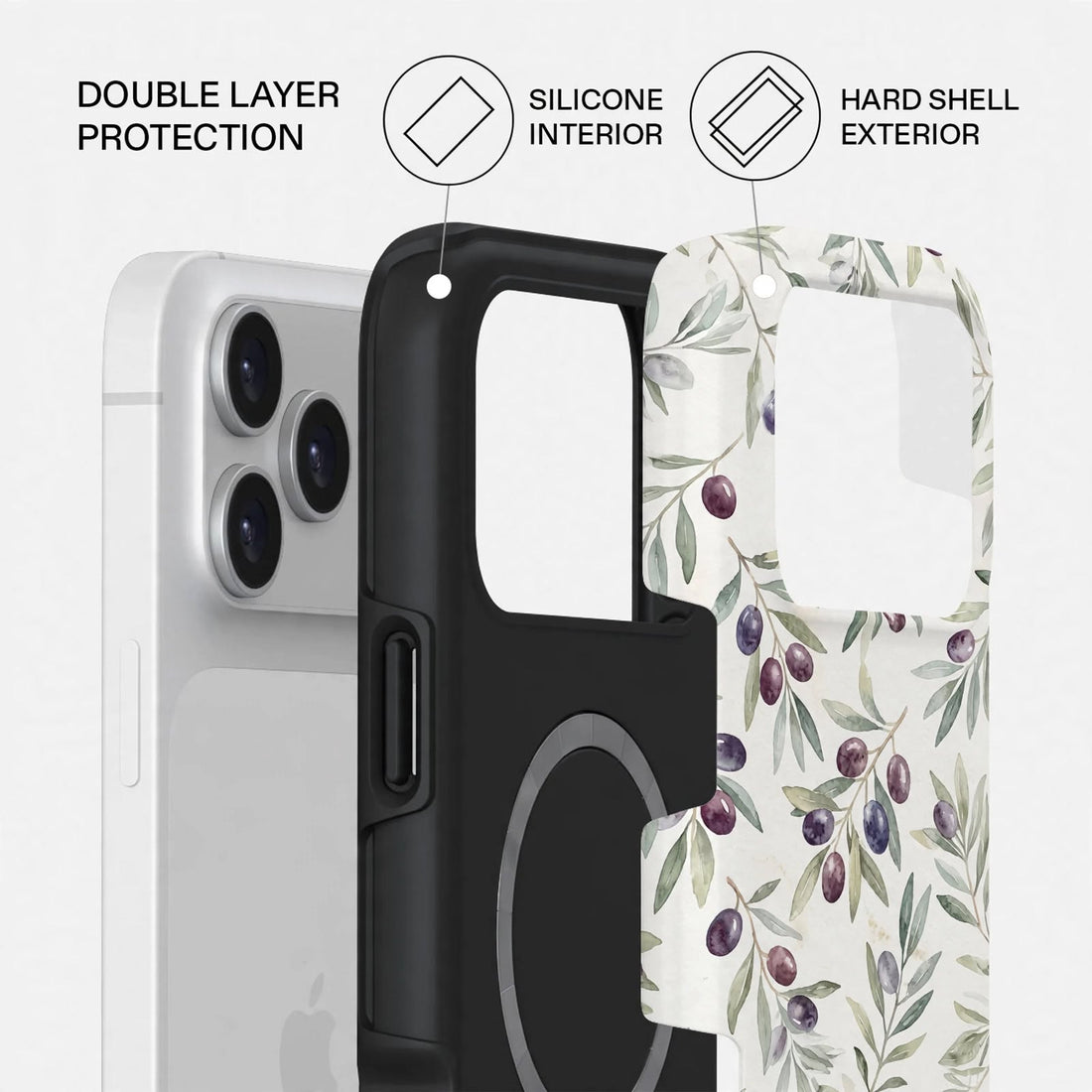 Shockproof Scribble Dual-Layer Case – iPhone 18 Pro/Pro Max