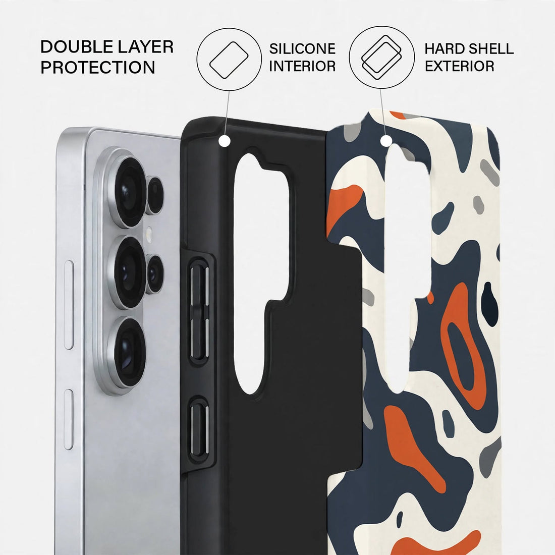 Shockproof Street Camo Dual-Layer Case – Samsung Galaxy S26 Ultra