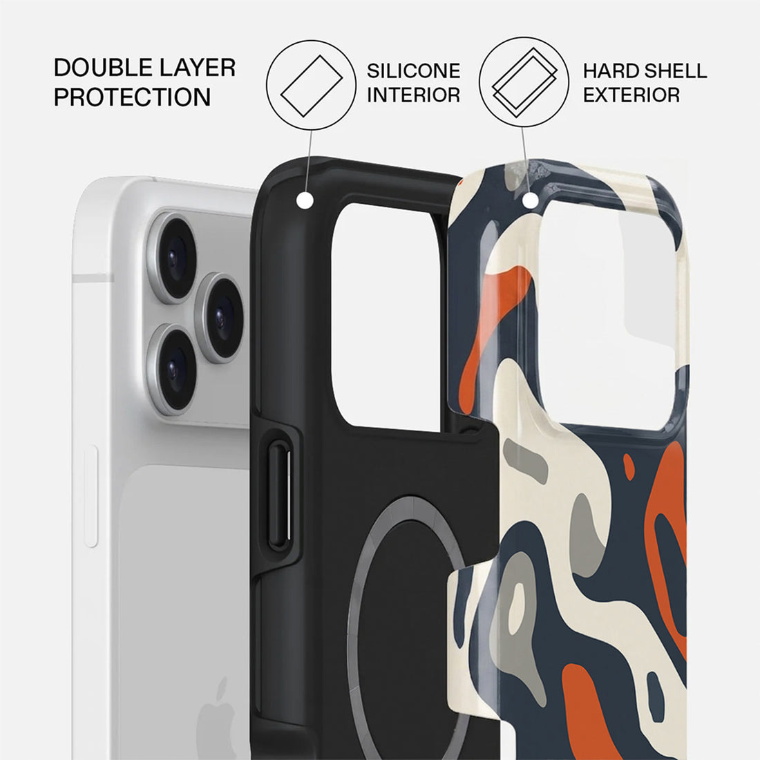Shockproof Street Camo Dual-Layer Case – iPhone 18 Pro/Pro Max