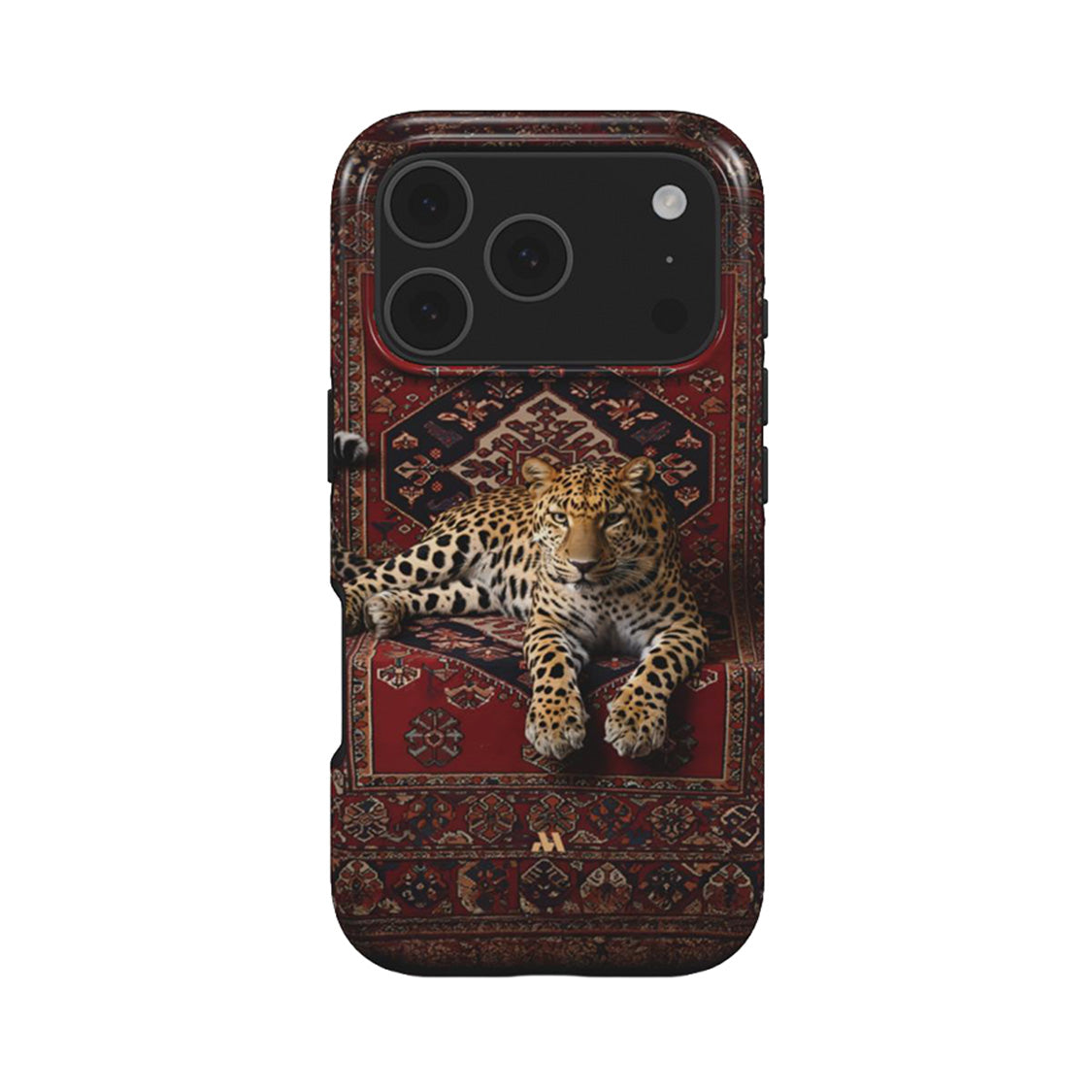 Mobcos iPhone 17 series Persian Rug Premium Case Compatible with Hybrid Dual-Layer Hard Shell + Silicone Protection - Scratch-Resistant Shockproof Mobile Cover Mobcos