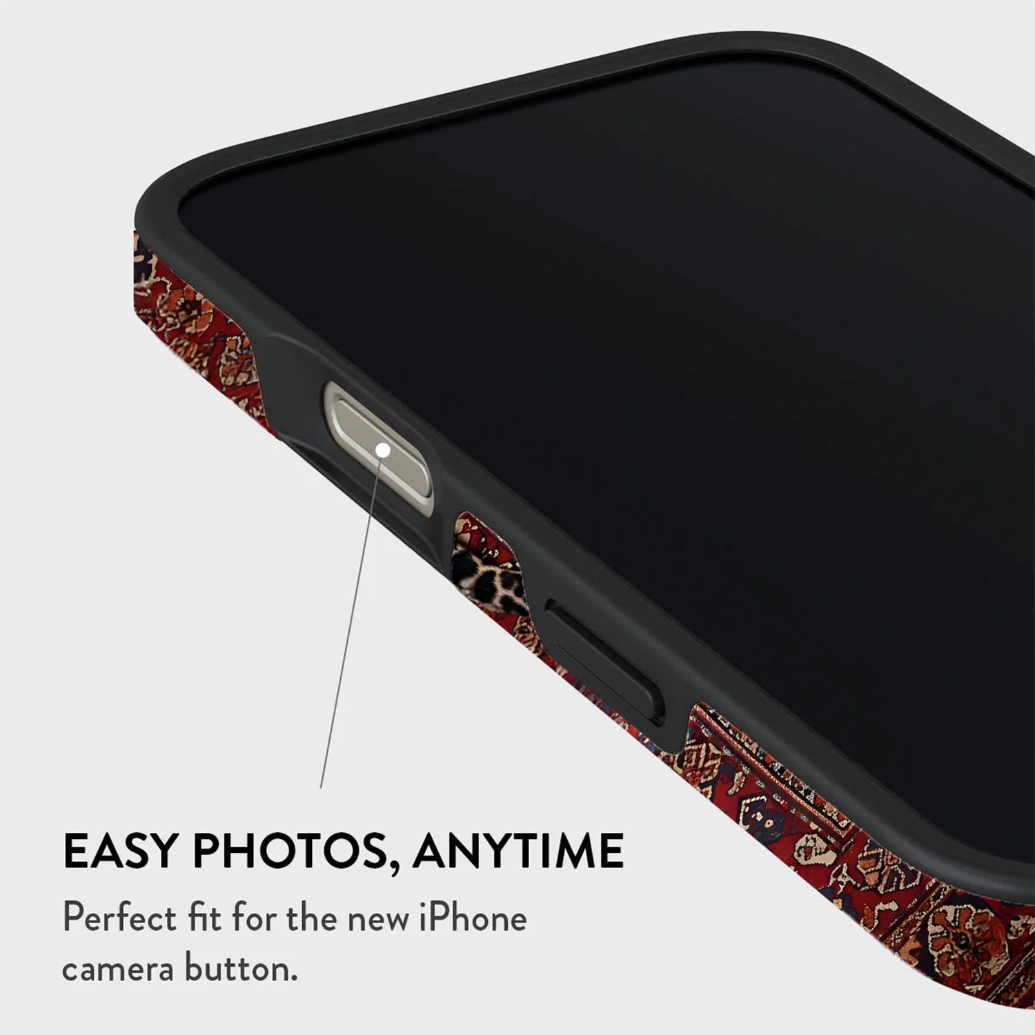 Mobcos iPhone 17 series Persian Rug Premium Case Compatible with Hybrid Dual-Layer Hard Shell + Silicone Protection - Scratch-Resistant Shockproof Mobile Cover Mobcos