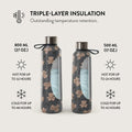 BFF Water Bottle - Your Best Hydration Buddy with a Heartwarming Design BURGA