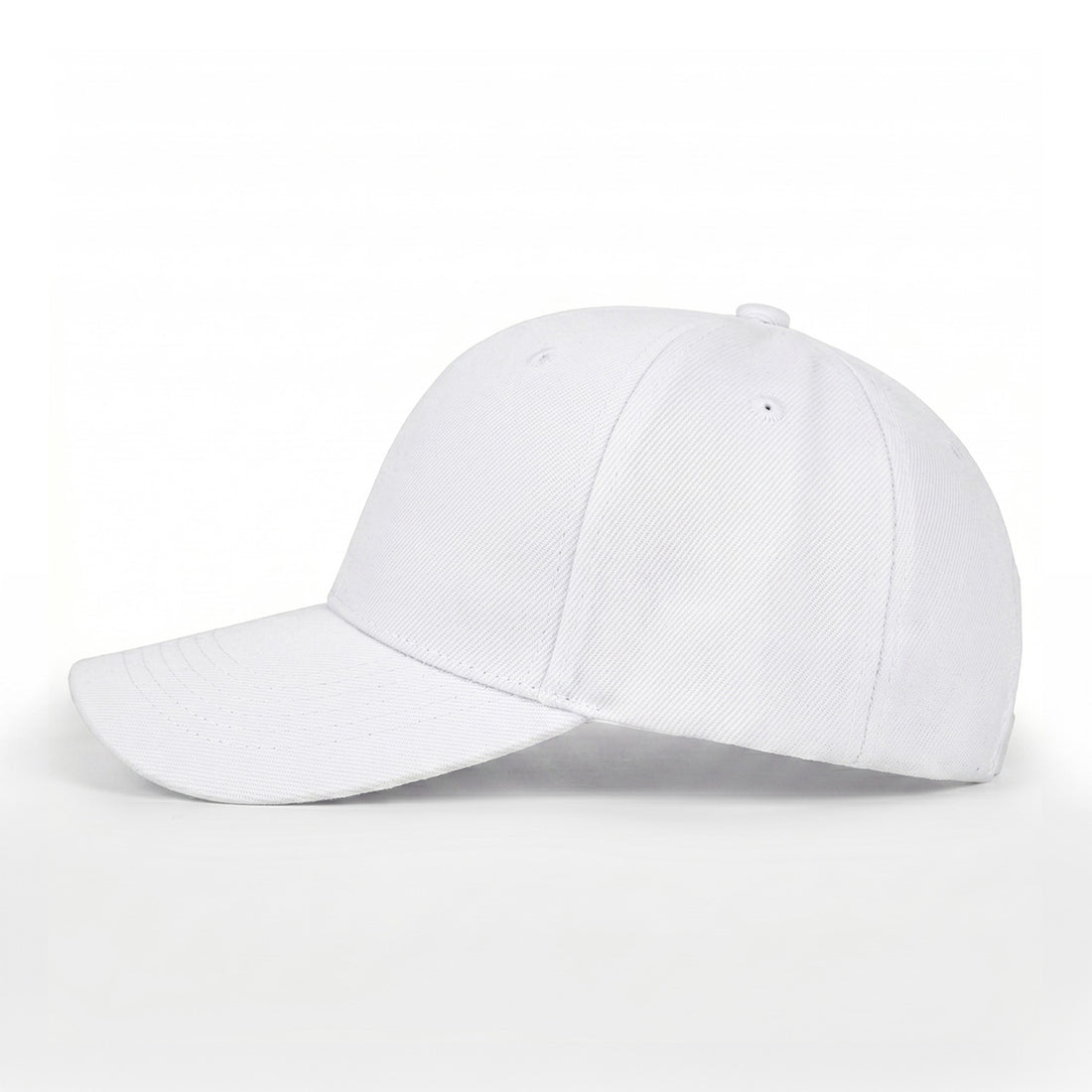 Mobcos White Baseball Cap – Adjustable Unisex Hat for Running, Workouts, Travel & Outdoor Activities | Comfortable Everyday Baseball Cap for Men & Women MOBCOS
