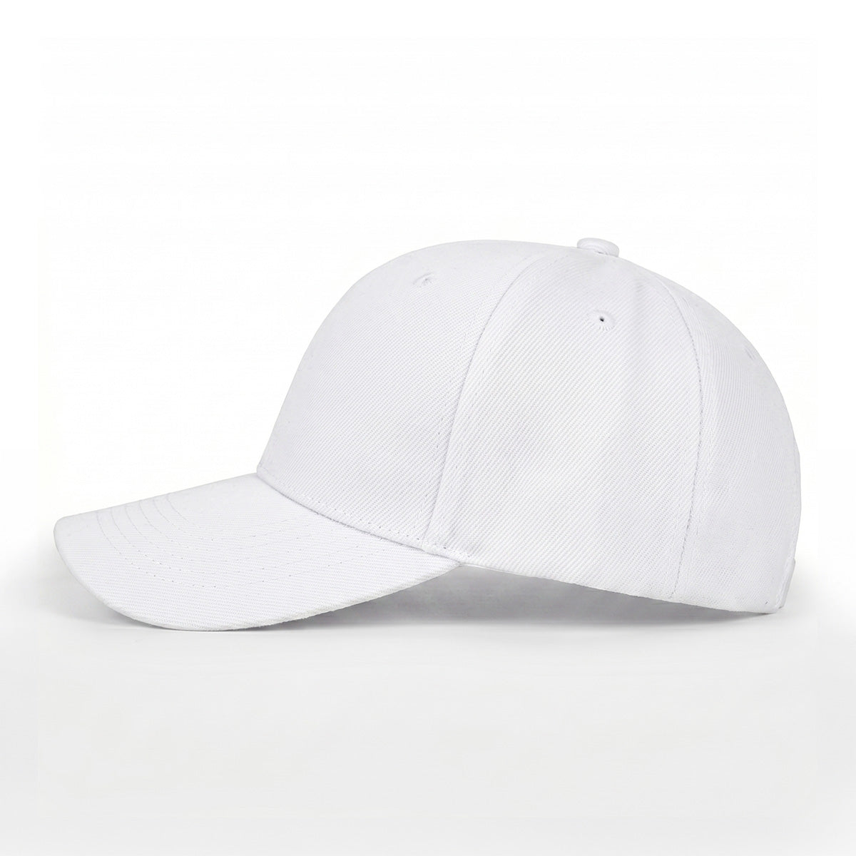 Mobcos White Baseball Cap – Adjustable Unisex Hat for Running, Workouts, Travel & Outdoor Activities | Comfortable Everyday Baseball Cap for Men & Women MOBCOS