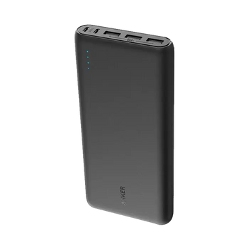 26800 mAh PowerCore Portable Charger With Dual Input Port And Double-Speed Recharging Black ANKER