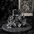 Mobcos iPhone 17 series Sketch Floral Premium Case Compatible with Hybrid Dual-Layer Hard Shell + Silicone Protection - Scratch-Resistant Shockproof Mobile Cover Mobcos