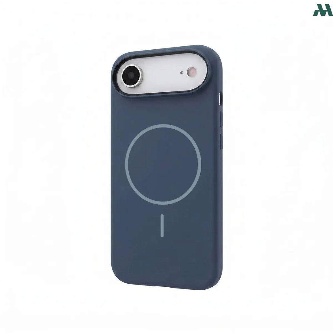 Mobcos Luxury Silicone Case for iPhone 17 Air – Shockproof Slim Fit Soft-Touch Protective Cover with Magnetic Wireless Charging Support