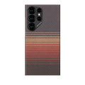 Samsung Galaxy S24 Ultra Sunset Moonrise Tactile Woven Mobile Case PITAKA