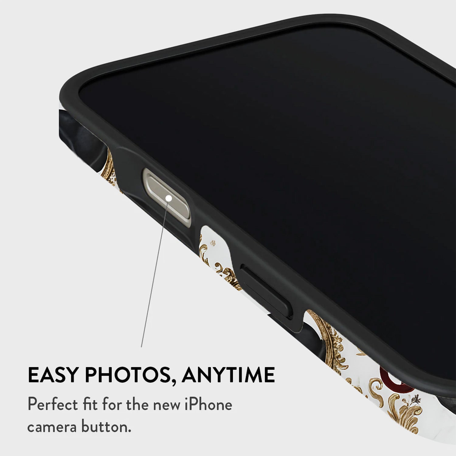 Mobcos iPhone 17 series Cat Filigree Premium Case Compatible with Hybrid Dual-Layer Hard Shell + Silicone Protection - Scratch-Resistant Shockproof Mobile Cover Mobcos