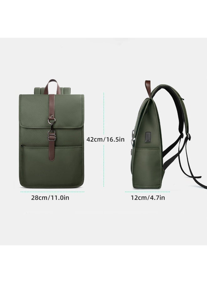 Mobcos Back Pack Blue 813T Waterproof Anti-Theft Laptop Backpack with USB Charging Port Ð Premium Oxford Travel Backpack for Men & Women, Stylish Slim School & Business Bag