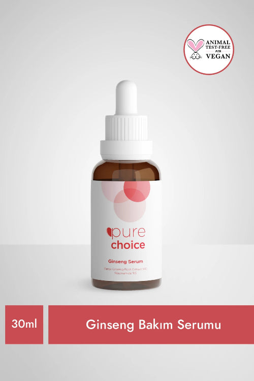 Pure Choice 30 Ml Ginseng Serum - Panax Ginseng Root Extract 10% Niacinamide 5%