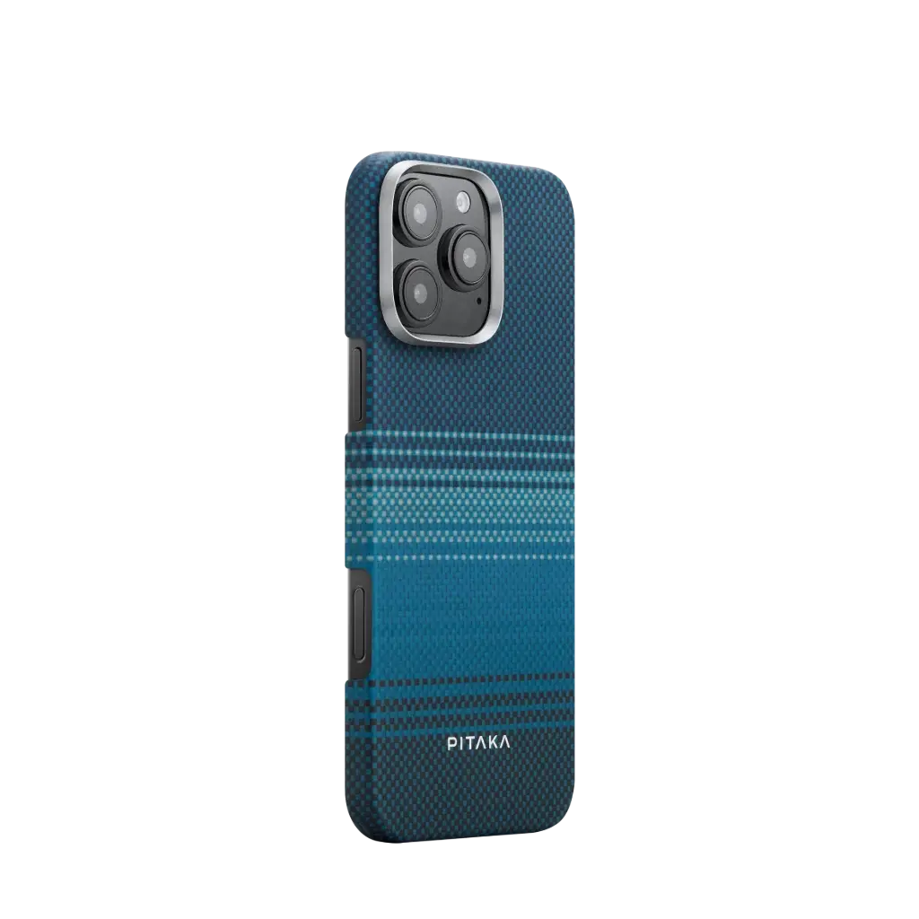 PITAKA Tactile Woven Mobile Case for iPhone 16 Pro -Moonrise PITAKA