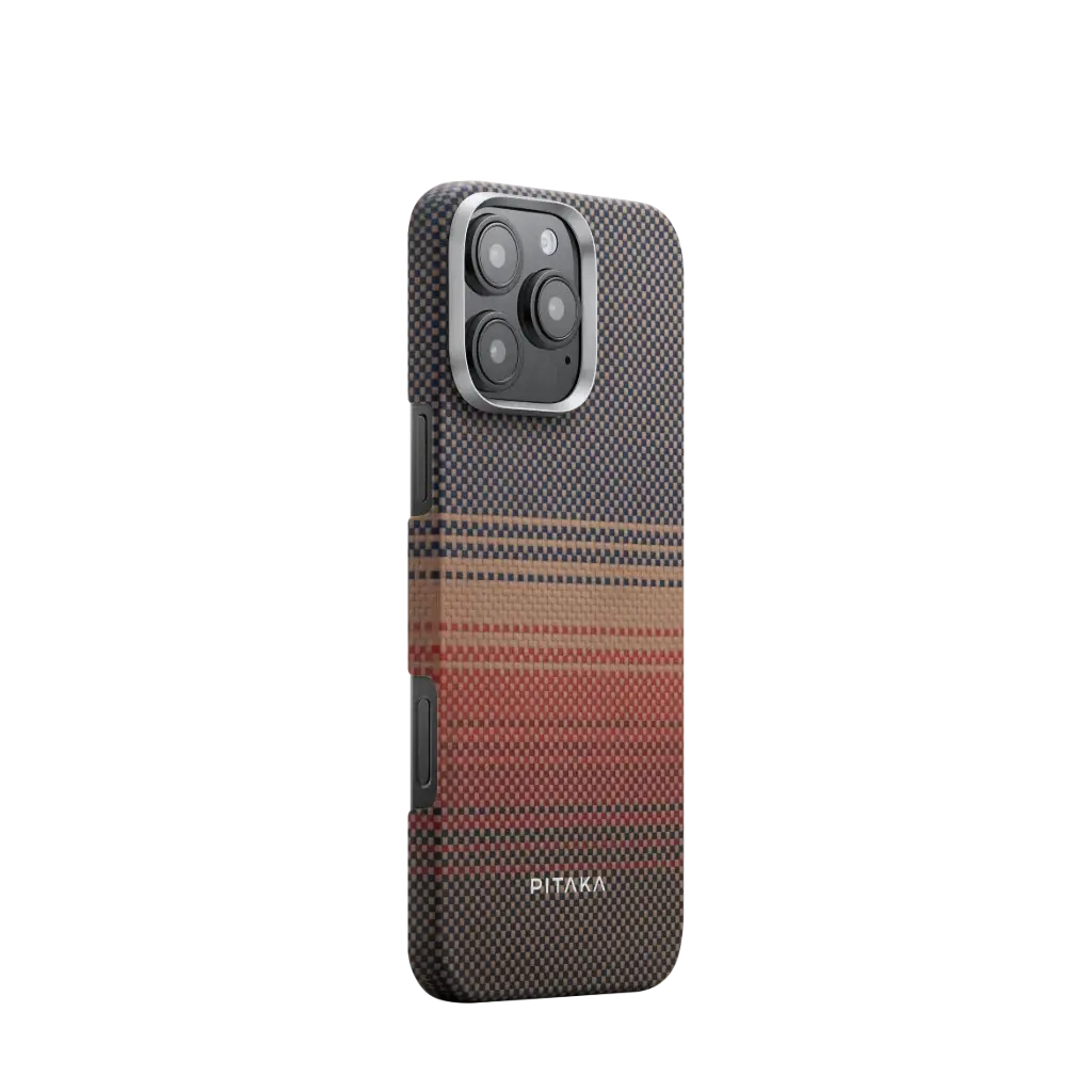 PITAKA Tactile Woven Mobile Case for iPhone 16 Pro - Sunset PITAKA