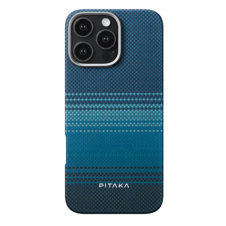 Pitaka Sunset  iPhone 16 Pro Max Moonrise Tactile Woven Mobile Case PITAKA