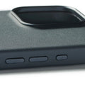 Luxury Leather MaizCase for iPhone 16 Pro Max – Steel Blue with MagSafe for Premium Protection MUJJO