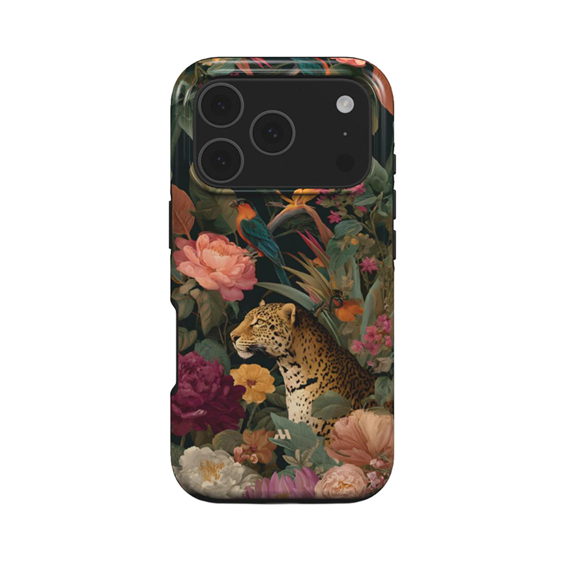 Mobcos iPhone 17 series Jungle Safari Premium Case Compatible with Hybrid Dual-Layer Hard Shell + Silicone Protection - Scratch-Resistant Shockproof Mobile Cover Mobcos