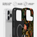Mobcos iPhone 17 series Jungle Safari Premium Case Compatible with Hybrid Dual-Layer Hard Shell + Silicone Protection - Scratch-Resistant Shockproof Mobile Cover Mobcos