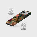 Mobcos iPhone 17 series Jungle Safari Premium Case Compatible with Hybrid Dual-Layer Hard Shell + Silicone Protection - Scratch-Resistant Shockproof Mobile Cover Mobcos
