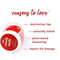 Plum Lip Balm Candy Melts Vegan Lip Balm Red Velvet Love With Natural UV Protection Ultra Moisturization & Added Shine for Lips 100% Vegan Plum