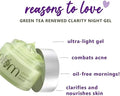 Plum Night Gel Green Tea Renewed Clarity Night Cream for Normal Oily Acne-Prone Combination Skin  (50 ml) - MOBCOS